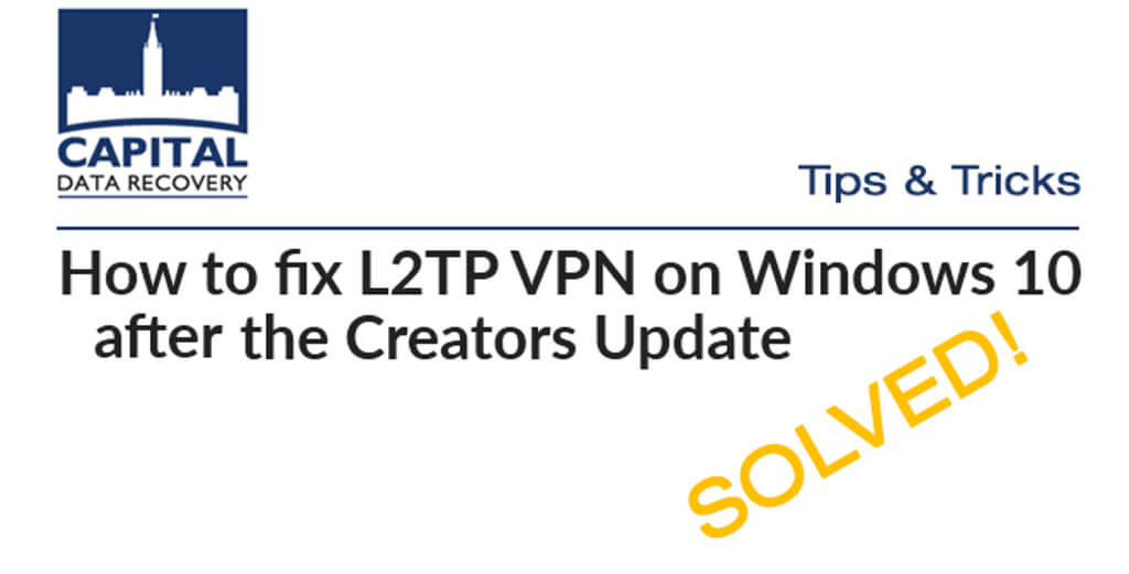 Windows 10 VPN L2TP