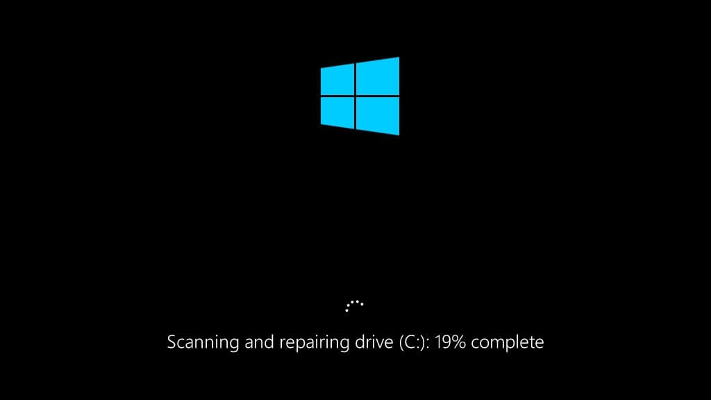 scanning repairing drive c